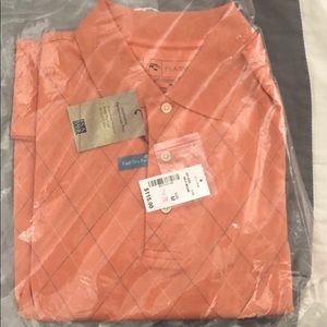 Jos A Bank Leadbetter Gold Polo shirt orange (2)